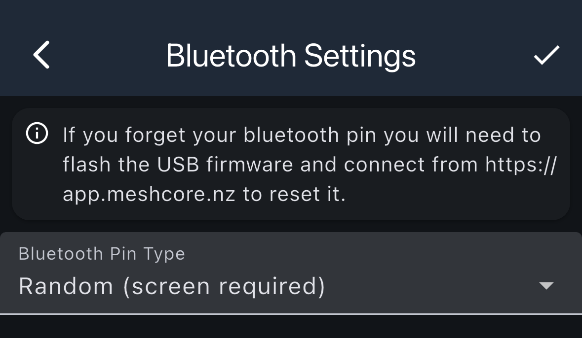 Bluetooth Settings