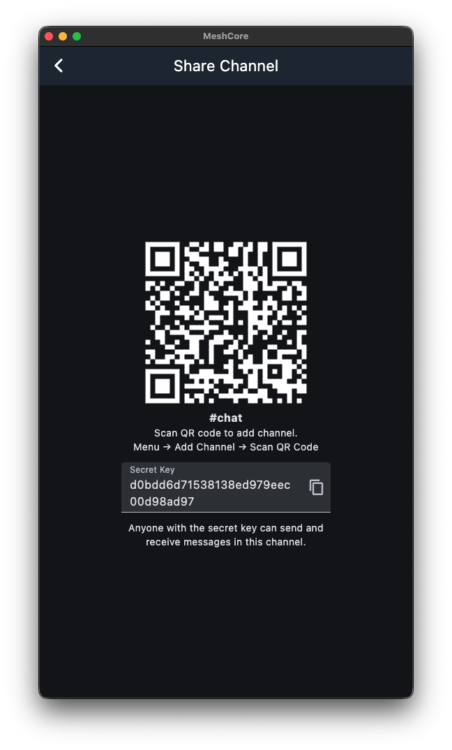 chat channel