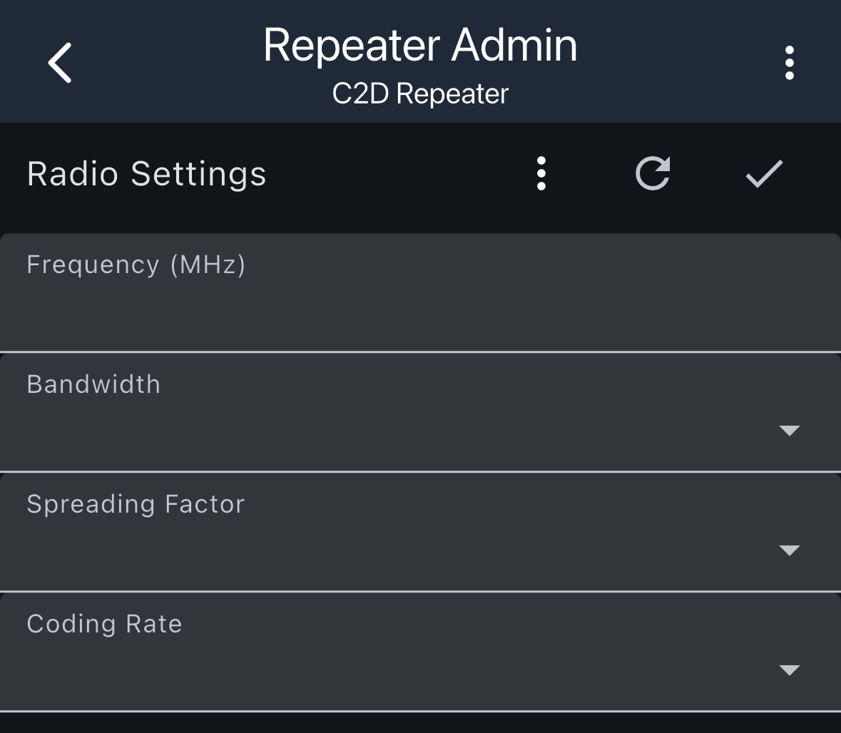 Repeater Details