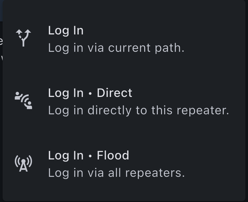Repeater Login