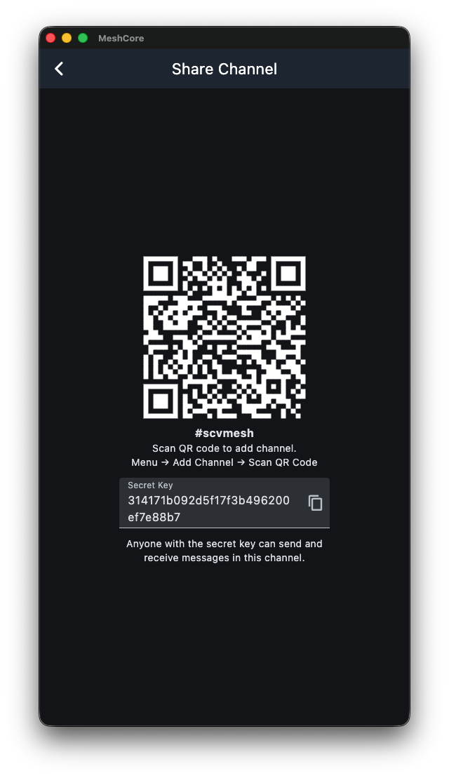 scvmesh channel