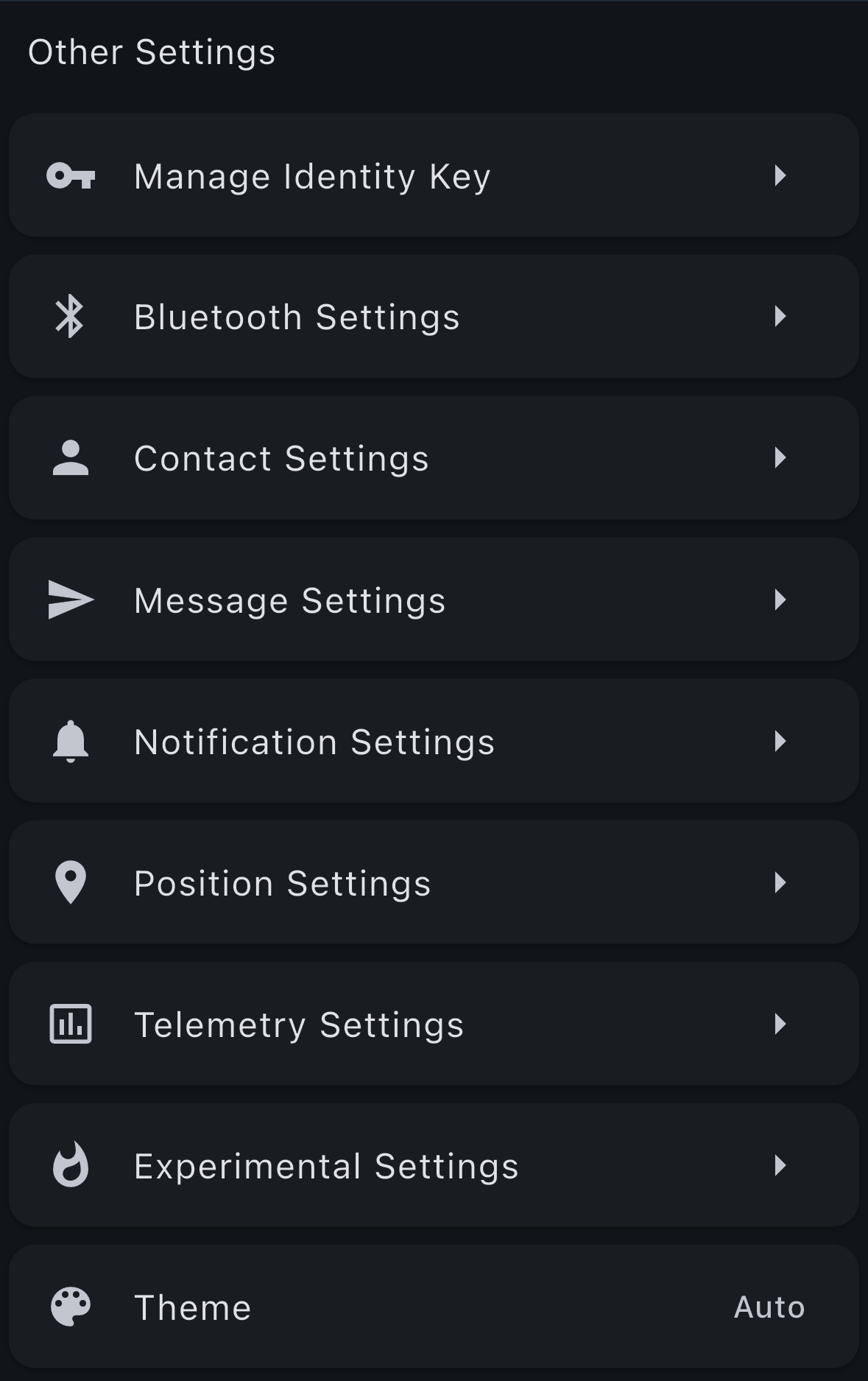 Other Settings